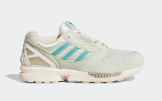 Available Now // Кроссовки adidas runner ozweego “Linen Green”