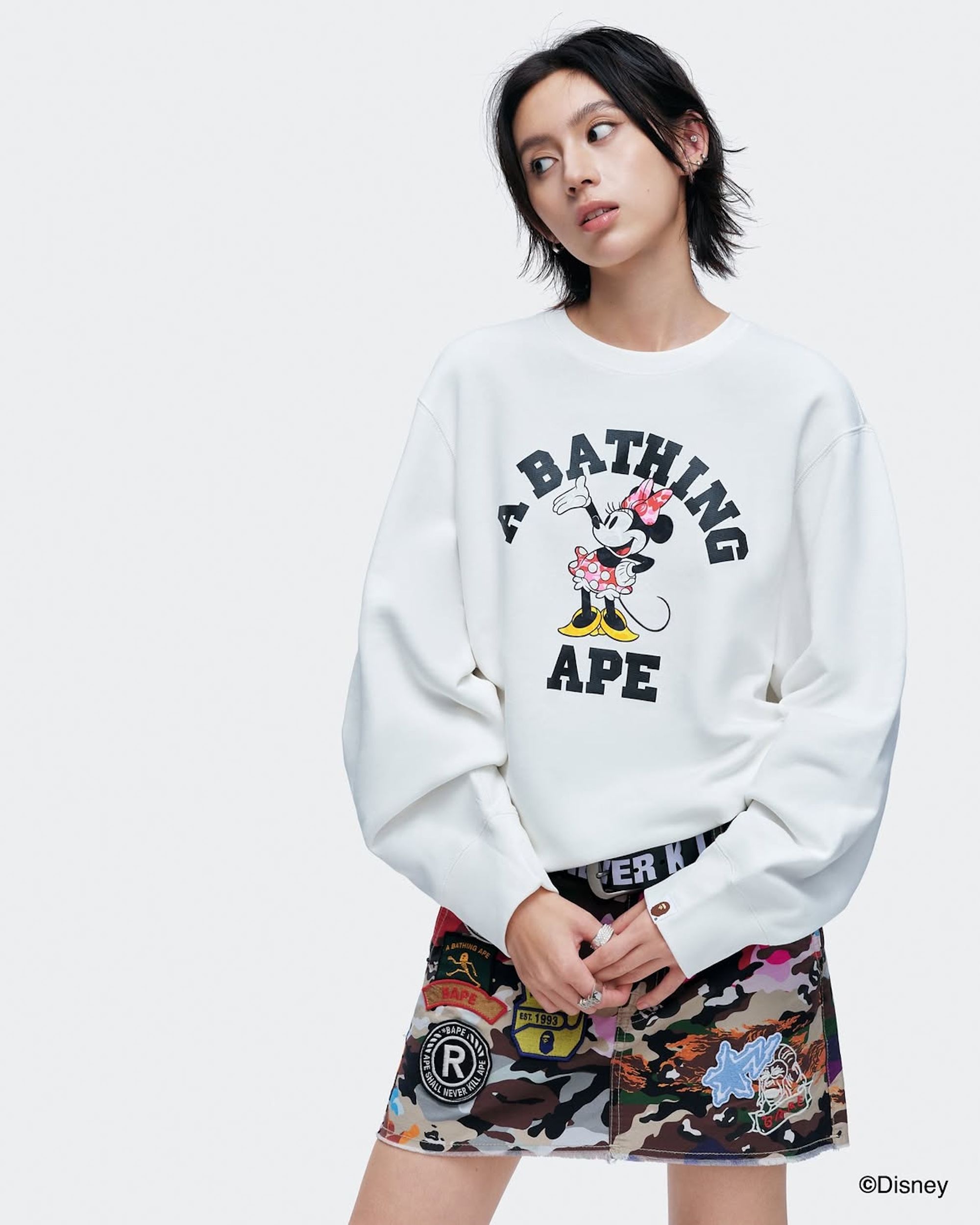 Disney's Mickey & Friends x A BATHING APE®︎. Photo via A BATHING APE®︎.