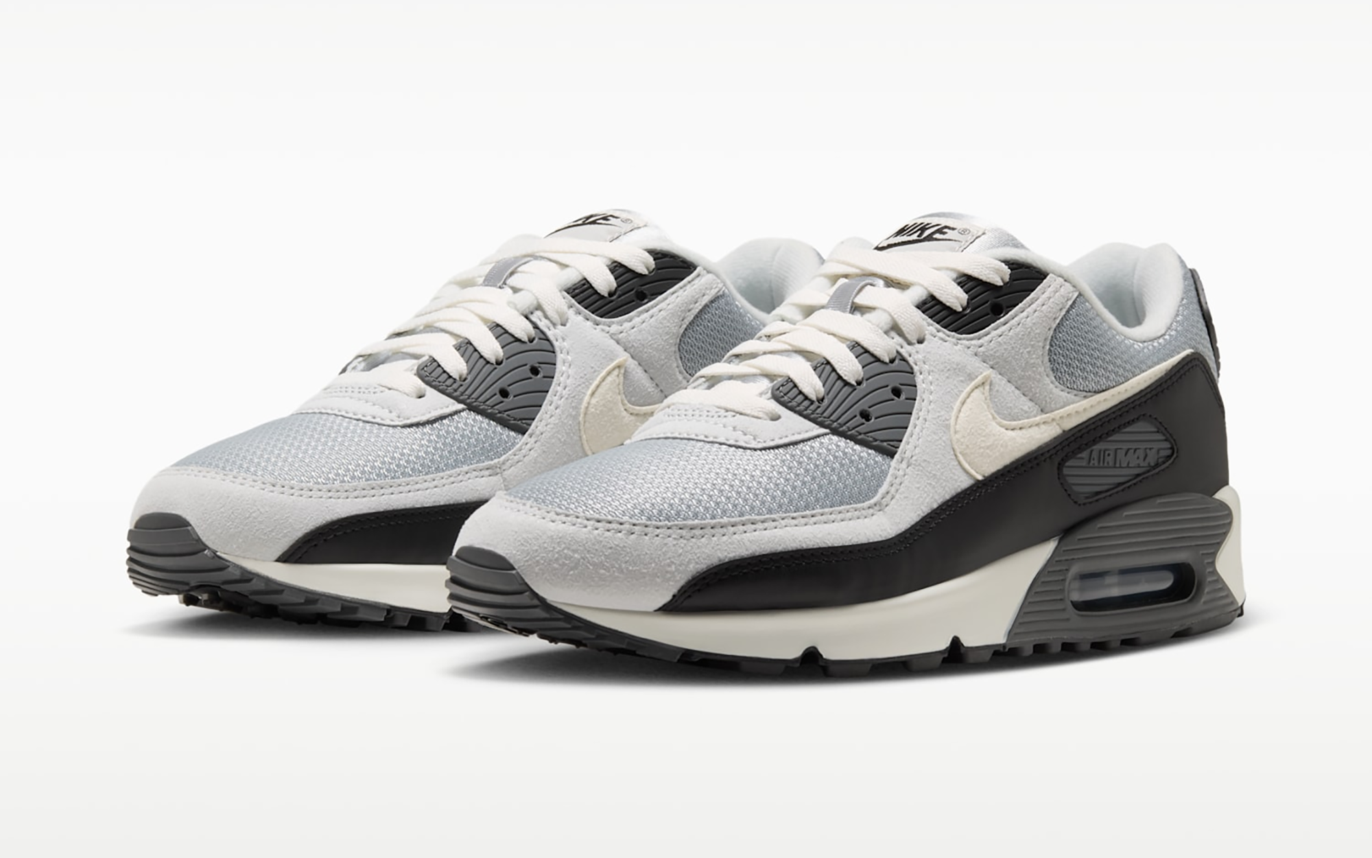 Men's Nike Air Max 90 "Iron Grey" (SKU: IU7543-077). Photo via Nike.