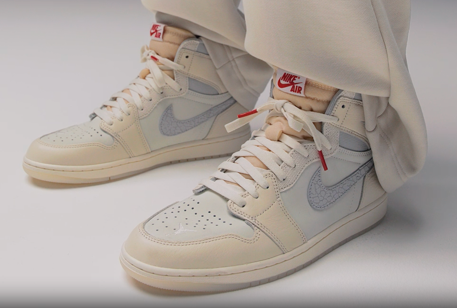 エアジョーダン1 SAIL/UNIVERSITY RED 27cm Air Jordan 1 \"Sail&frasl;University Red\" IH4363-100 |