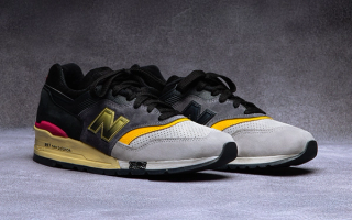 Concepts x New Balance 997 "Montage" sneaker collaboration.