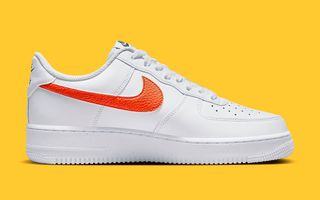 Air Force 1 Low “Spray Paint Swoosh” Appears With Orange and Gold ...