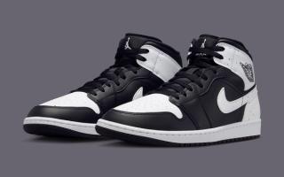 Jordan Brand Gives the Air Jordan 1 Mid an “Oreo” Finish