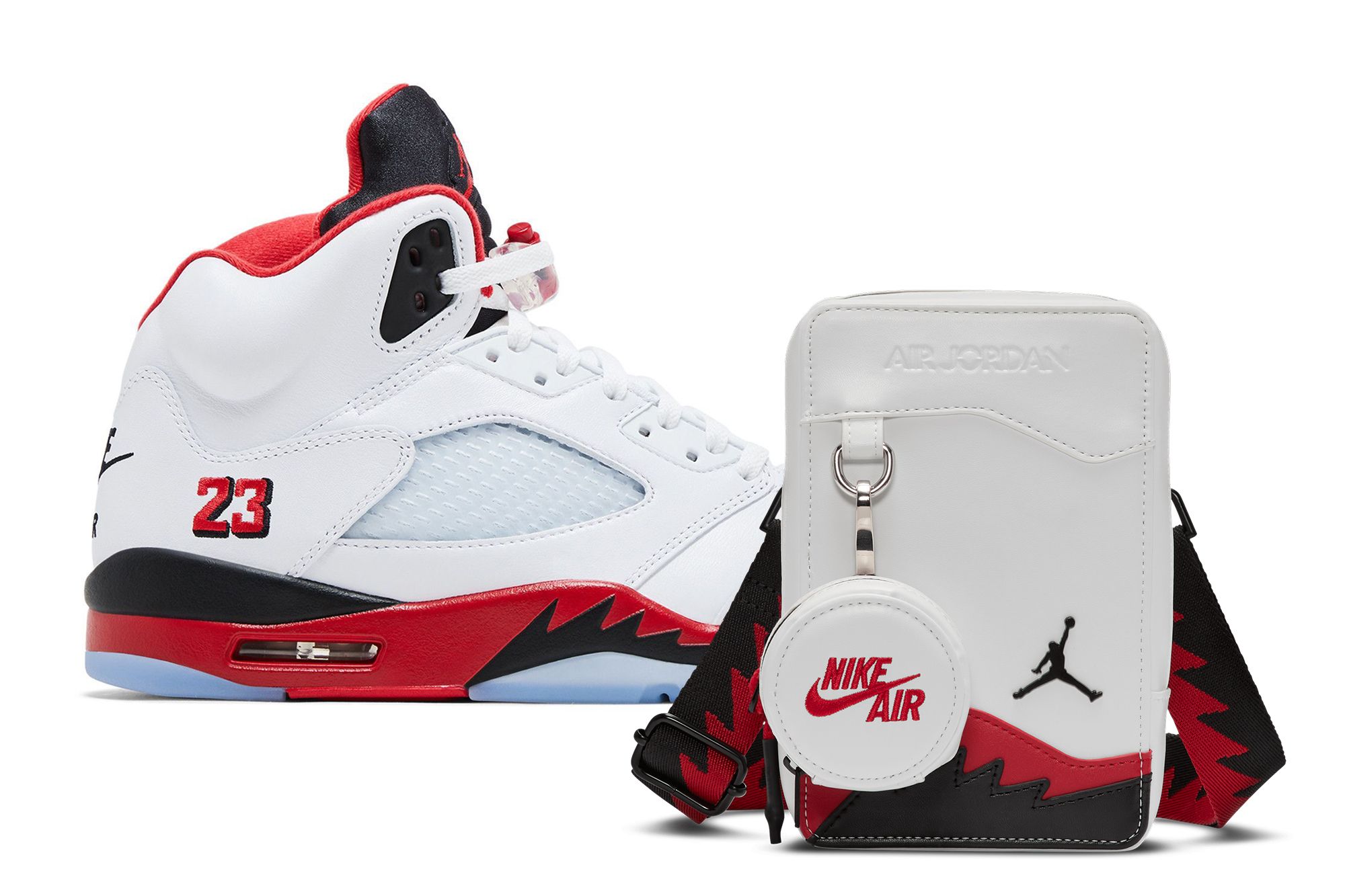 【NIKE】Jordan 5 Festival Bag Fire Red ショルダーバッグ NIKE】Jordan 5 Festival Bag Fire Red ショルダーバッグ (Nike