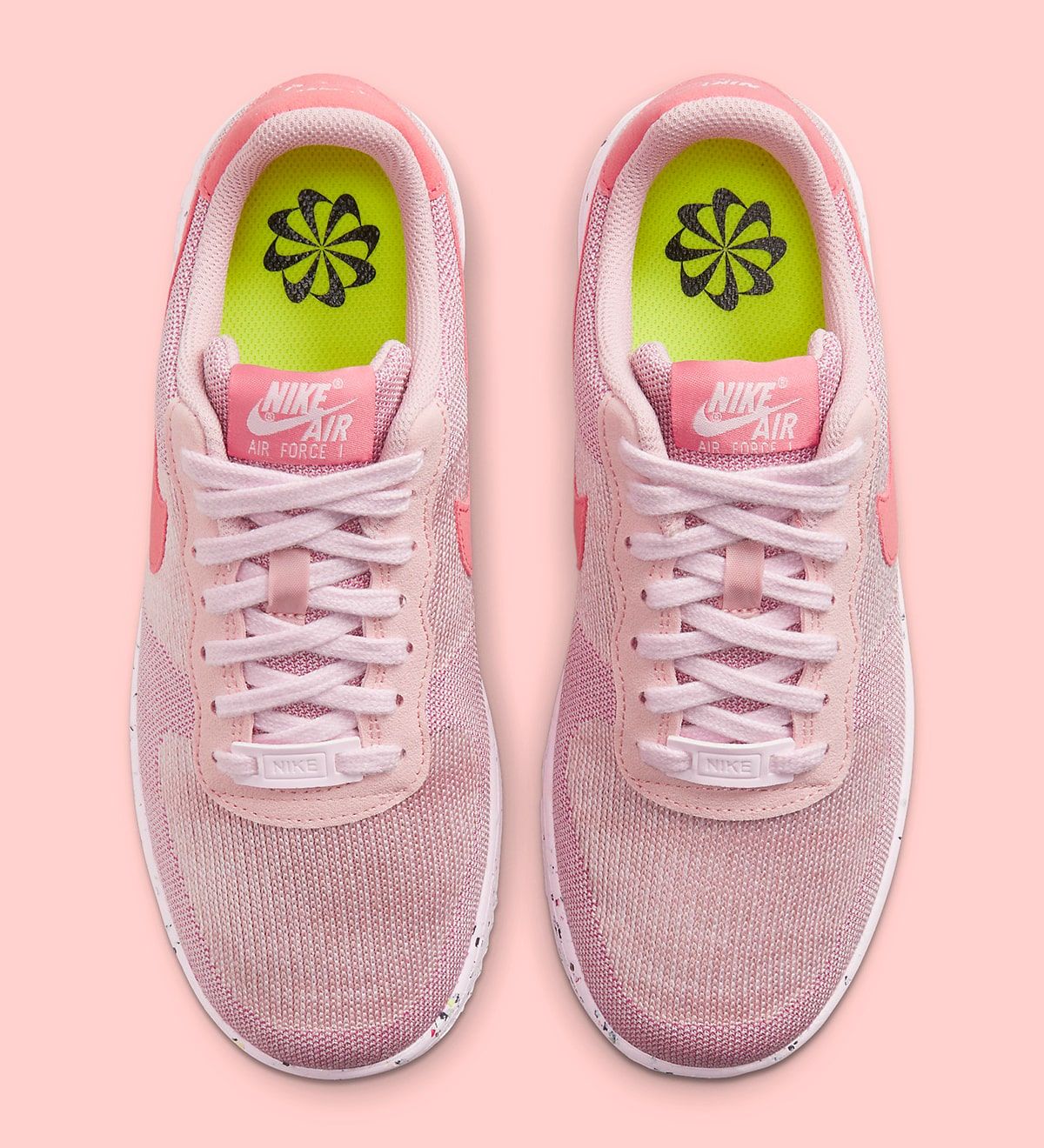 nike air force 1 crater pink