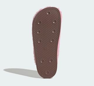 Women's adidas ADIMULE Slide "Light Pink" (SKU: HQ5453). Photo via adidas.