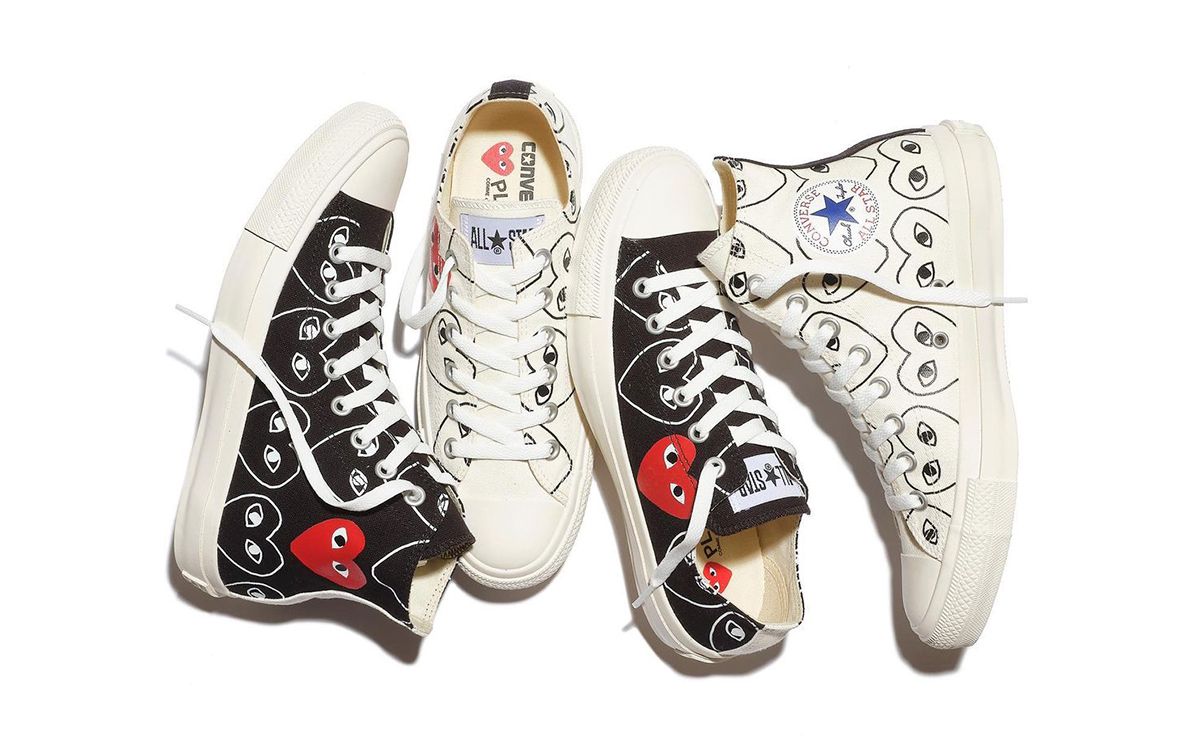 Cdg on sale converse multi