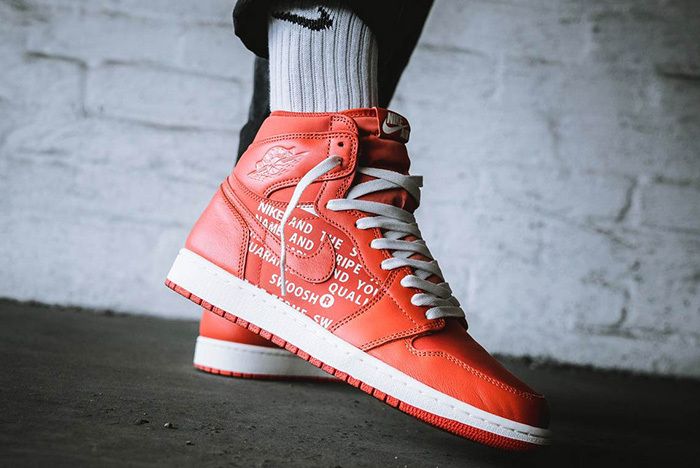 On Foot Look Air Jordan 1 High Vintage Coral House of Heat