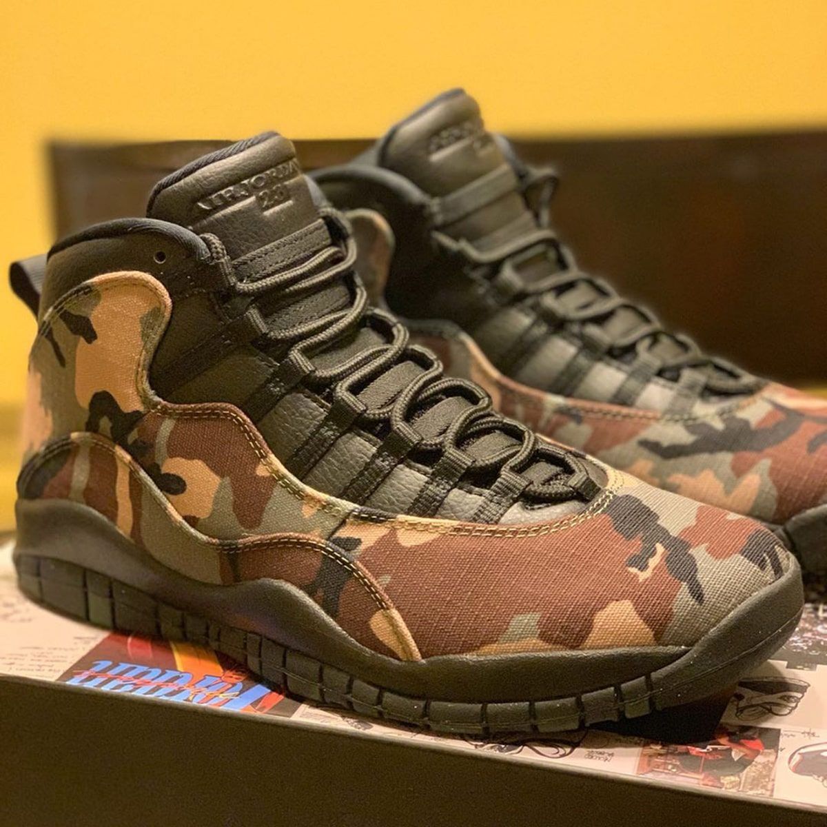 Jordan 10 outlet camouflage