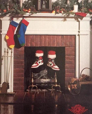 Nike's Air Jordan Christmas 1985 Ad. Photo via Nike.