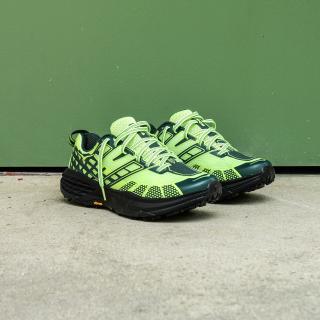 HOKA Speedgoat 2 "Neon Yuzu/Black" Photos via @sneakertown/Instagram.