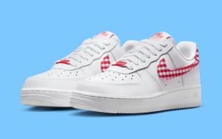 nike air force 1 low red gingham DZ2784 101 release date 1