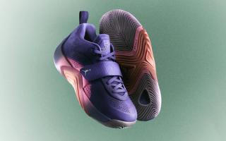 Jordan Tatum 5 "Sunset." Photo via Jordan Brand.