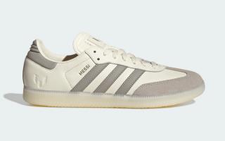 Lionel Messi x Adidas Samba "Cream White" Releases February 1st