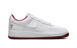 Kobe Bryant x Nike Air Force 1 Low "Lower Merion" (White/Team Red)
