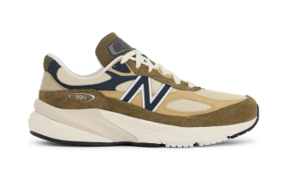 New Balance 990v6 "Dark Camo" Made in USA sneaker.