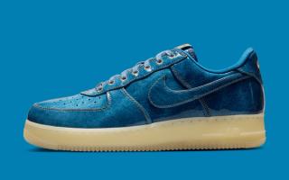 Nike Air Force 1 Low “Patent Denim” Brings a Wild Material Clash to the Classic