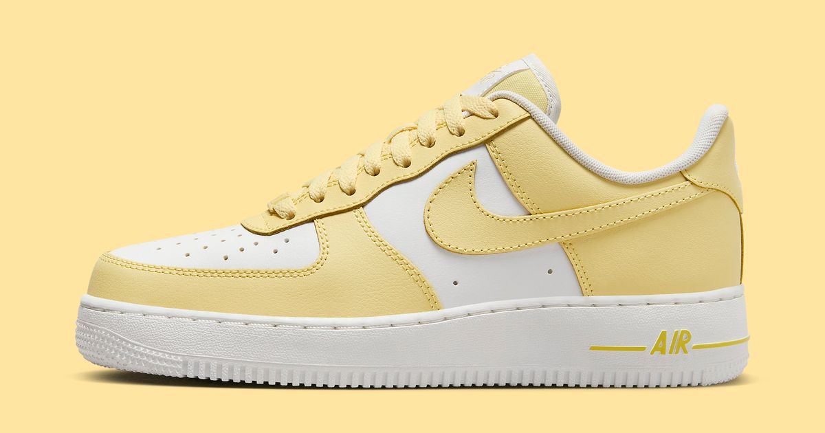 Nike Refreshes the Air Force 1 Low in Lemon for Spring 2024 House of