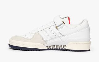 sns adidas forum low white red navy metallic gold release date 7