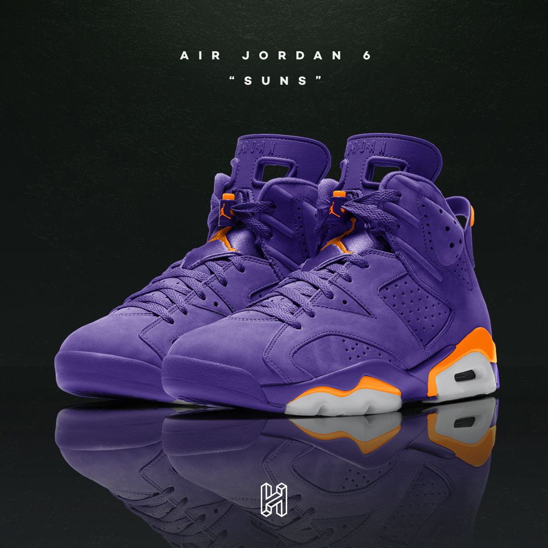 Jordan on sale 6s purple