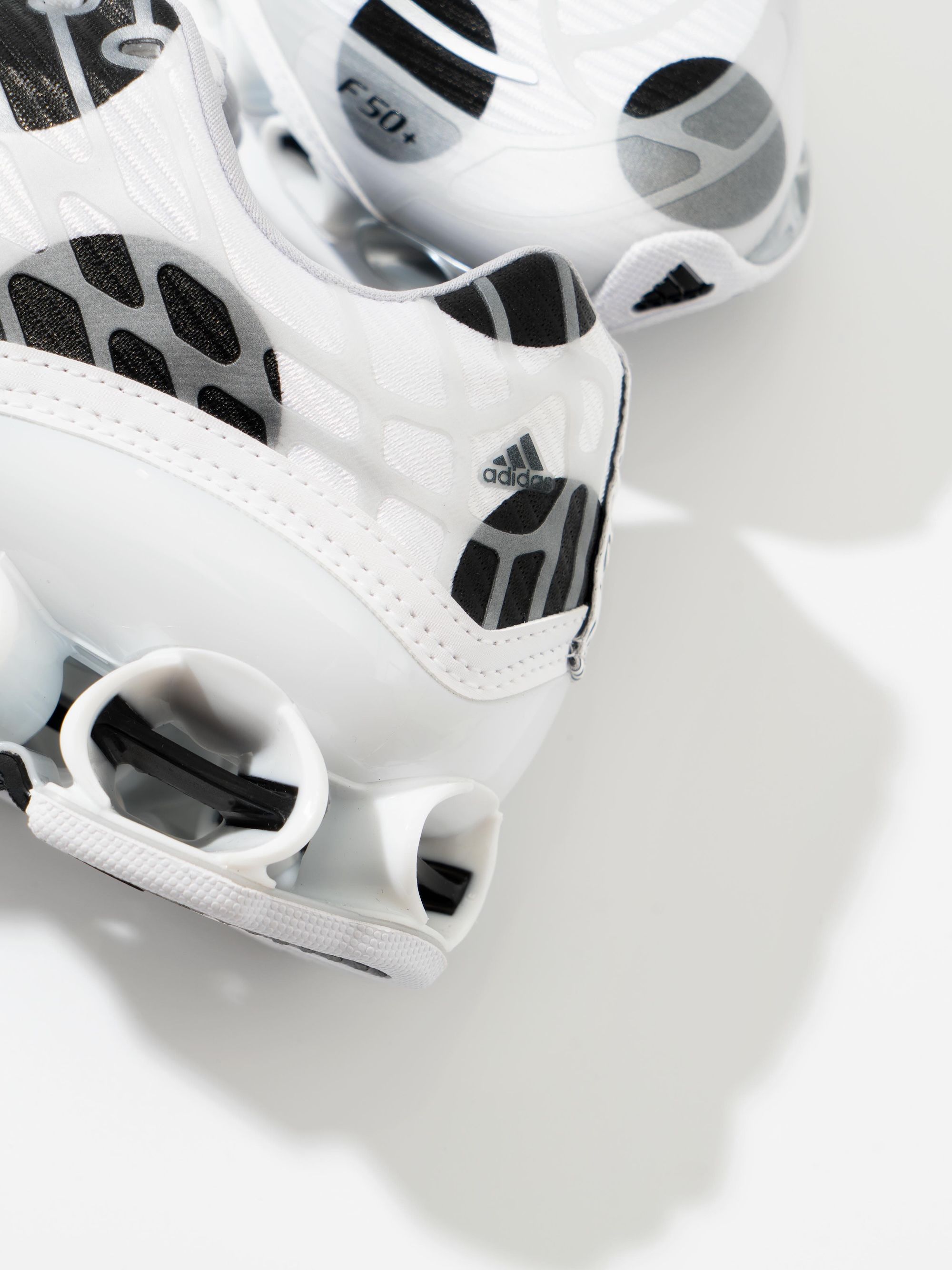 One Locale x adidas F50+ Megaride "Polka Dot" Pack (White, SKU: KH8602). Photo via @tenyeee on Instagram.