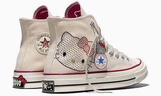 Swarovski® x Hello Kitty® Converse Chuck 70 collaboration.