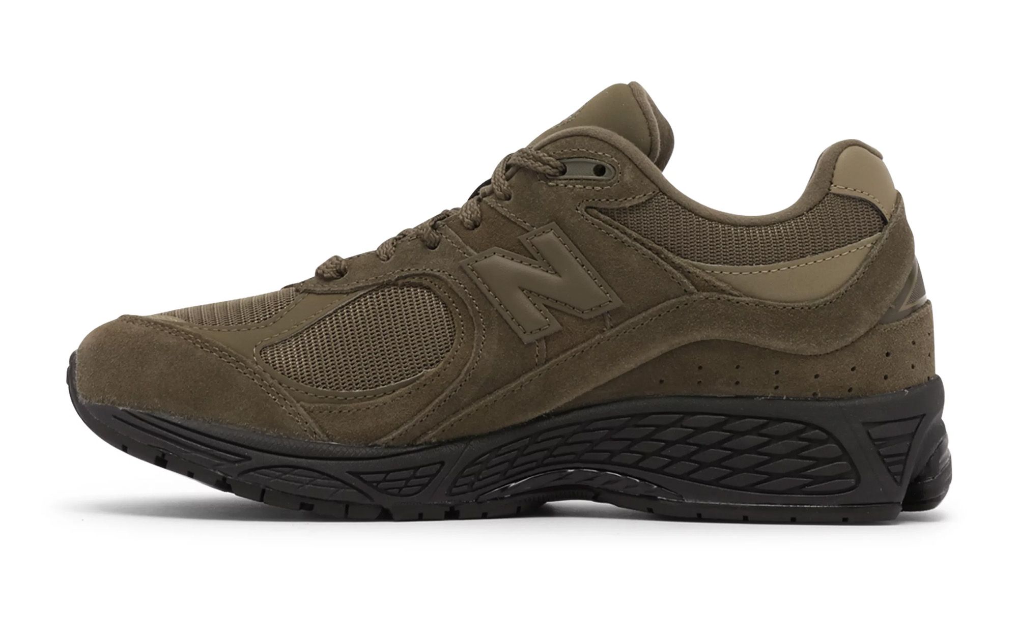 Olive Brown and Black Color the New Balance 2002R | House of