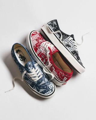 WP Adds Patchwork Paisley to a Trio of Vault By Vans Authentics