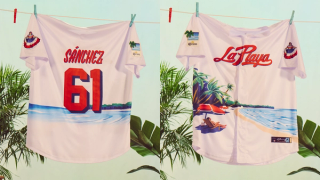 Cristopher Sánchez’s Corona Beach Connect Series MLB Jersey