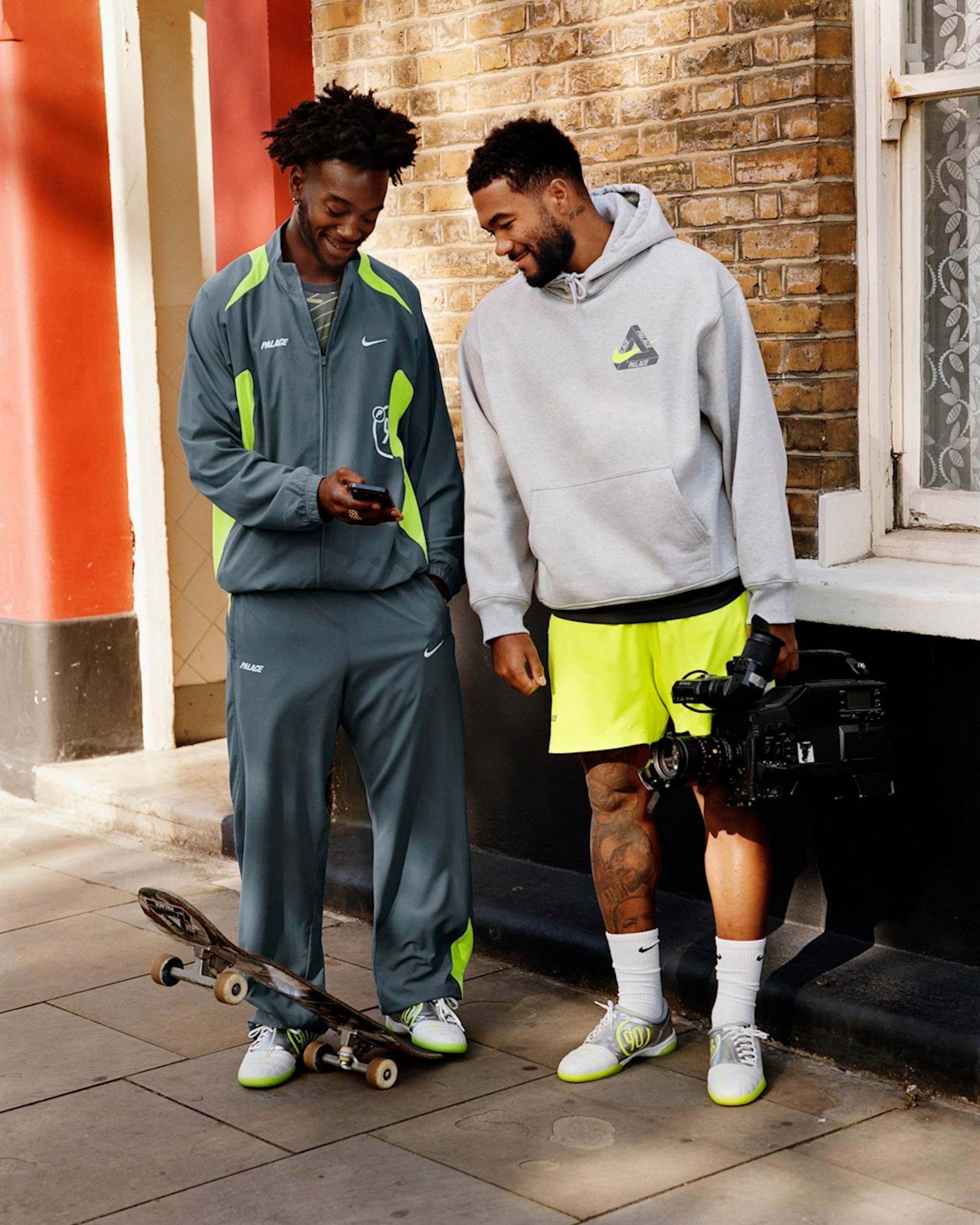 Wayne Rooney Helps Unveil Palace x Nike Total 90 Collection