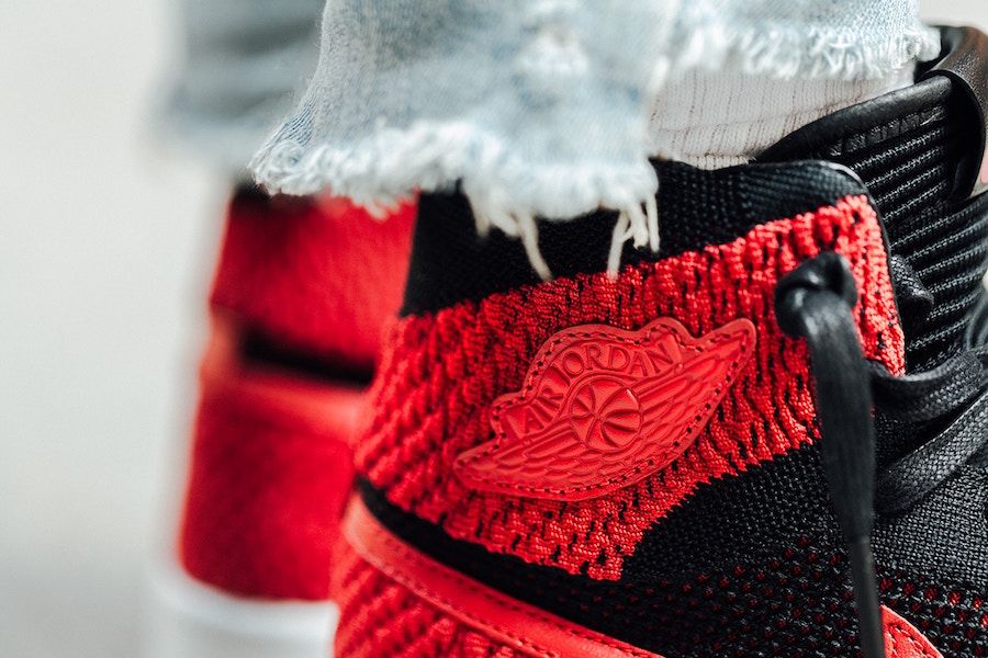 Air jordan 1 flyknit on sale banned