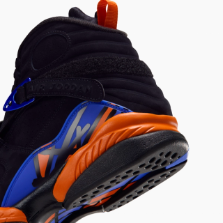 Men's Air Jordan 8 "Knicks" (SKU: IX8479-010). Photo via Nike.