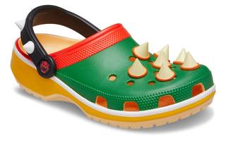 Nintendo's Super Mario Crocs Classic Clog "Bowser" (SKU: 212135-90H).