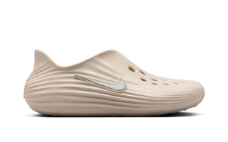 Nike ReactX Rejuven8 "Light Orewood Brown" recovery shoes.