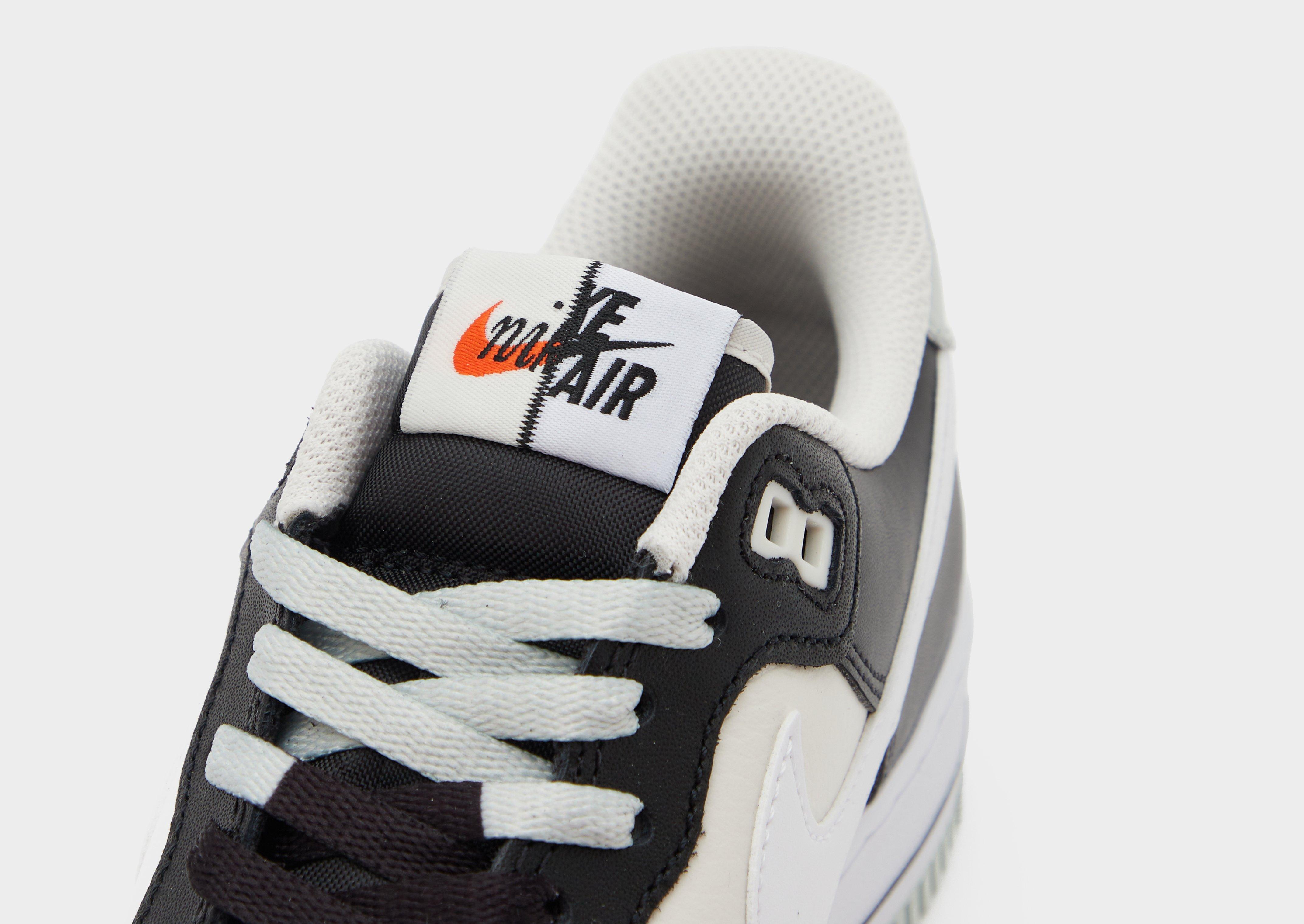 The Nike Air Force 1 Low “Split” Surfaces in Black and Light