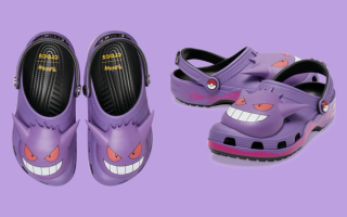 Pokémon x Crocs Classic Clog "Gengar" (SKU: 213600-90H)