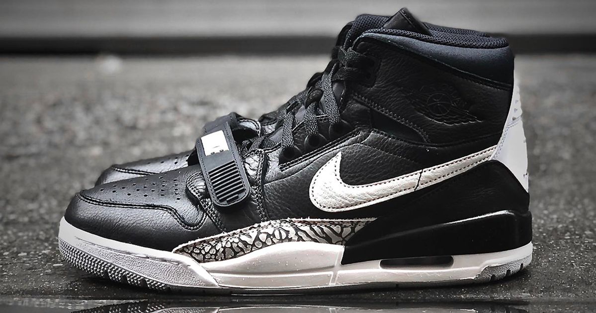 Available Early // Air Jordan Legacy 312 “Black Cement” | House of Heat°