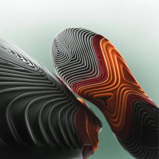 Jordan Tatum 5 "Sunrise" Outsole. Photo via Jordan Brand.