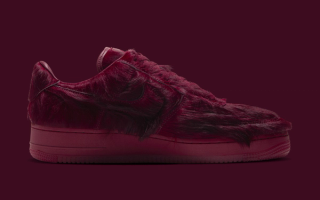 Nike Air Force 1 "Team Red" (Pony Hair; SKU: IR1940-600). Photo via Nike.