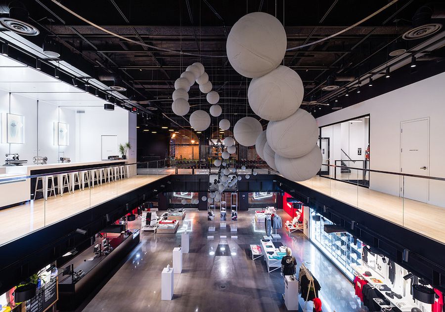 The new Jordan Store in Los Angeles is INSANE House of Heat