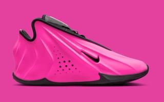 Nike G.T. Future "Hyper Pink" basketball shoe, part of Nike Basketball's "Unseen Hours" collection dedicated to the DMV.