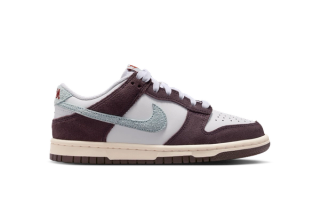 Kids Nike Dunk Low "Burgundy Ash & Glacier Blue"