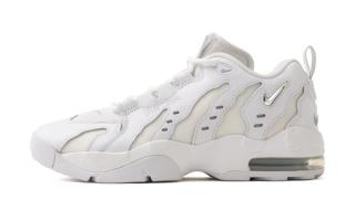 Nike Air DT Max ’96 Low “White/Metallic Silver” sneaker retro. Photo via atmos.