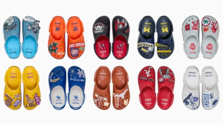 Ten Pairs from NCAA x Crocs Crocband Clog Fall 2026 Collection. Photos via Crocs.