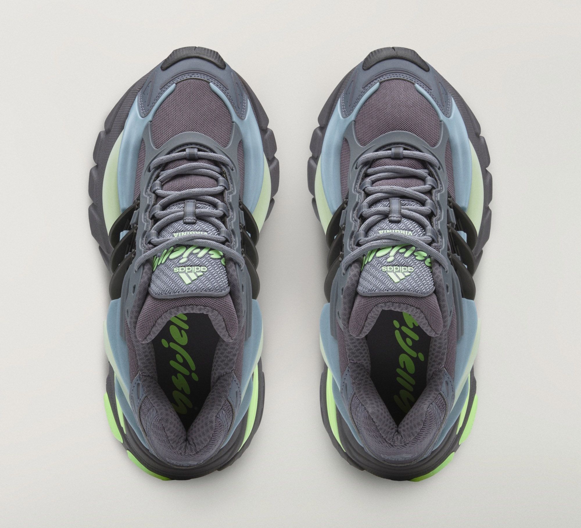 Pharrell x VIRGINIA Adistar Jellyfish "Onix" (SKU: KH6728). Photo via adidas.