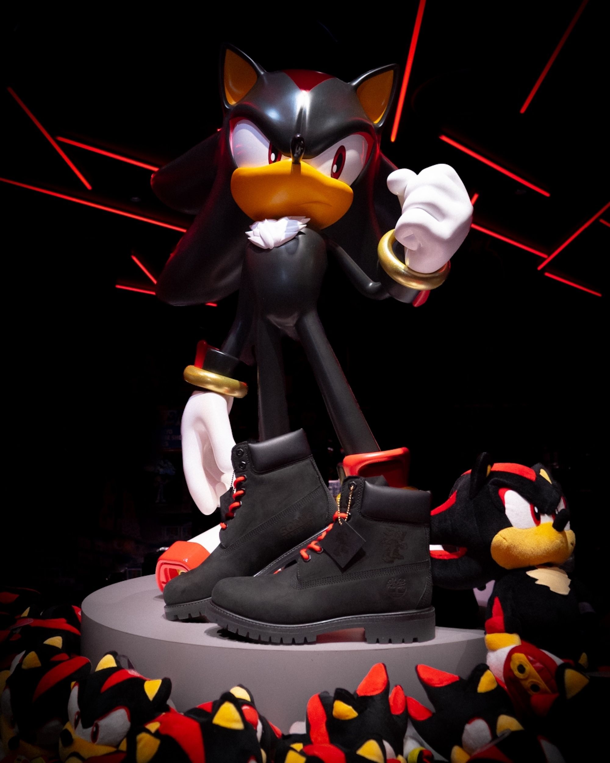 SEGA Puts Shadow the Hedgehog in All-Black Timberland® Boots
