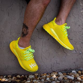 pharrell williams x adidas solar glide hu yellow release date info 4
