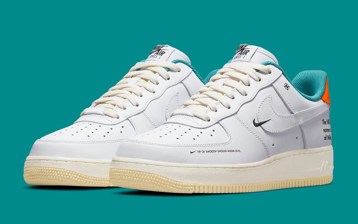 BUY Nike Air Force 1 Low Mini Swooshes White Cream