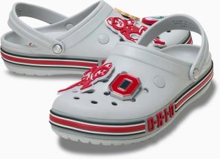 NCAA x Crocs Crocband Clog "Ohio State Buckeyes" (SKU: 213566-90H). Photo via Crocs.