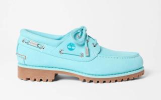 Jacquemus x Timberland 3-Eye Lug Boat Shoe "Turquoise"